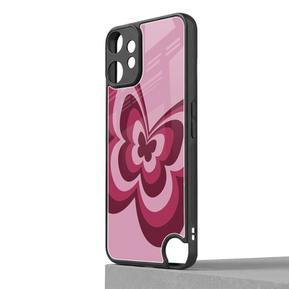 Y2K Magenta Butterfly cmf nothing phone 2 pro mobile cover | shockproof glass phone case