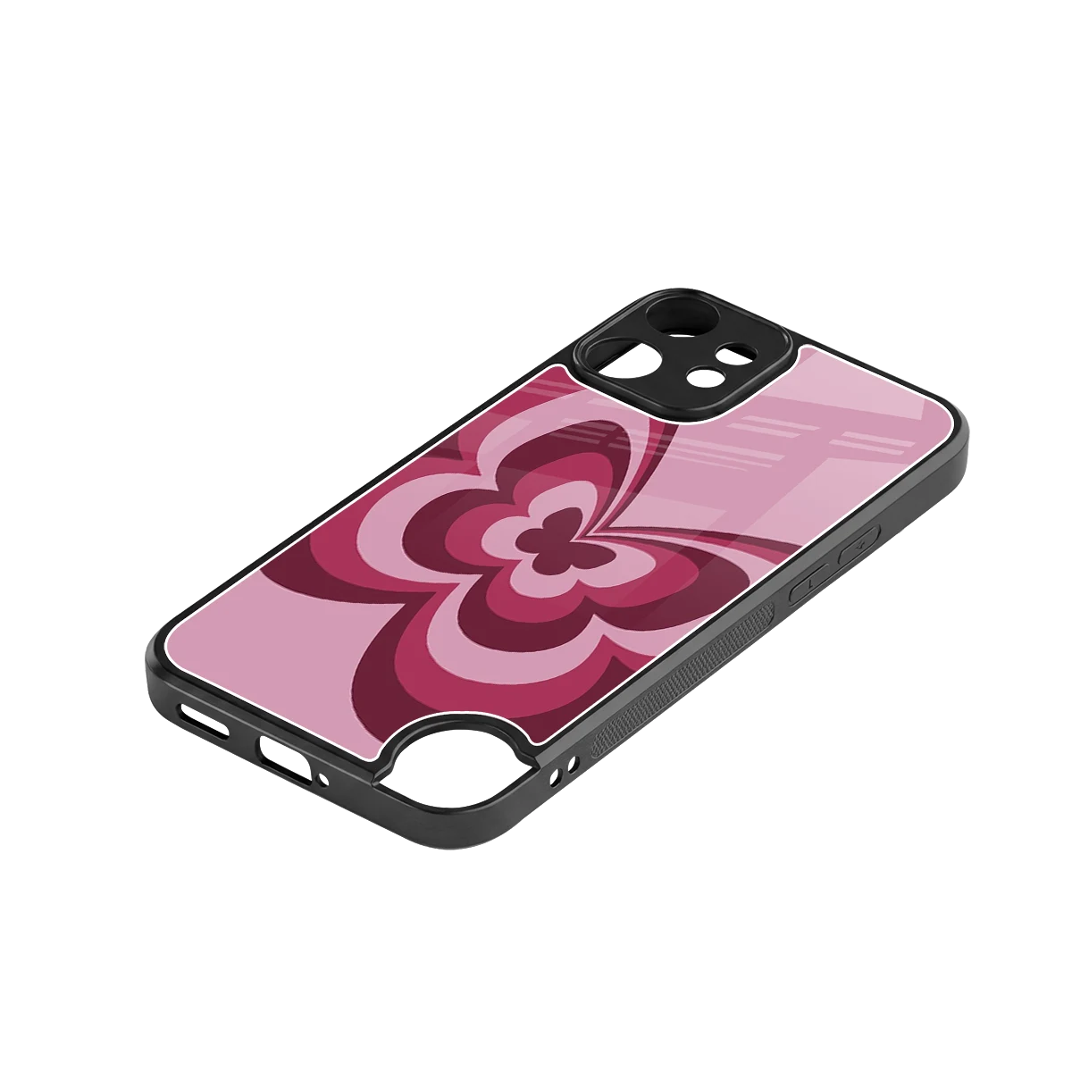 Y2K Magenta Butterfly stylish phone case for cmf nothing phone 2 pro | glossy glass and slim fit
