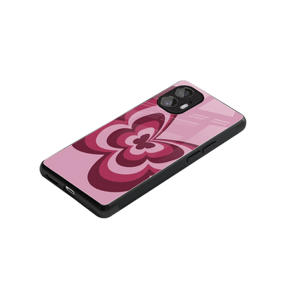 Y2K Magenta Butterfly stylish phone case for nothing phone 2 | glossy glass and slim fit