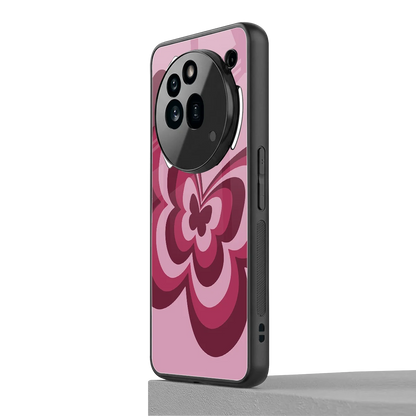 Y2K Magenta Butterfly nothing phone 3a pro mobile cover | shockproof glass phone case