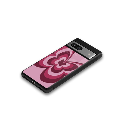 Y2K Magenta Butterfly google pixel 7a mobile cover | shockproof glass phone case