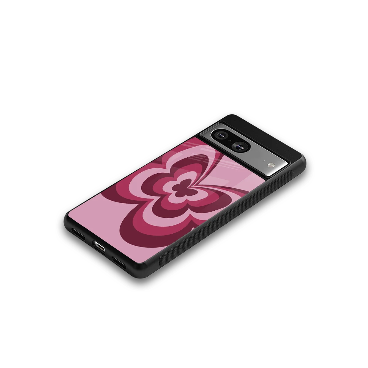 Y2K Magenta Butterfly google pixel 8 mobile cover | shockproof glass phone case