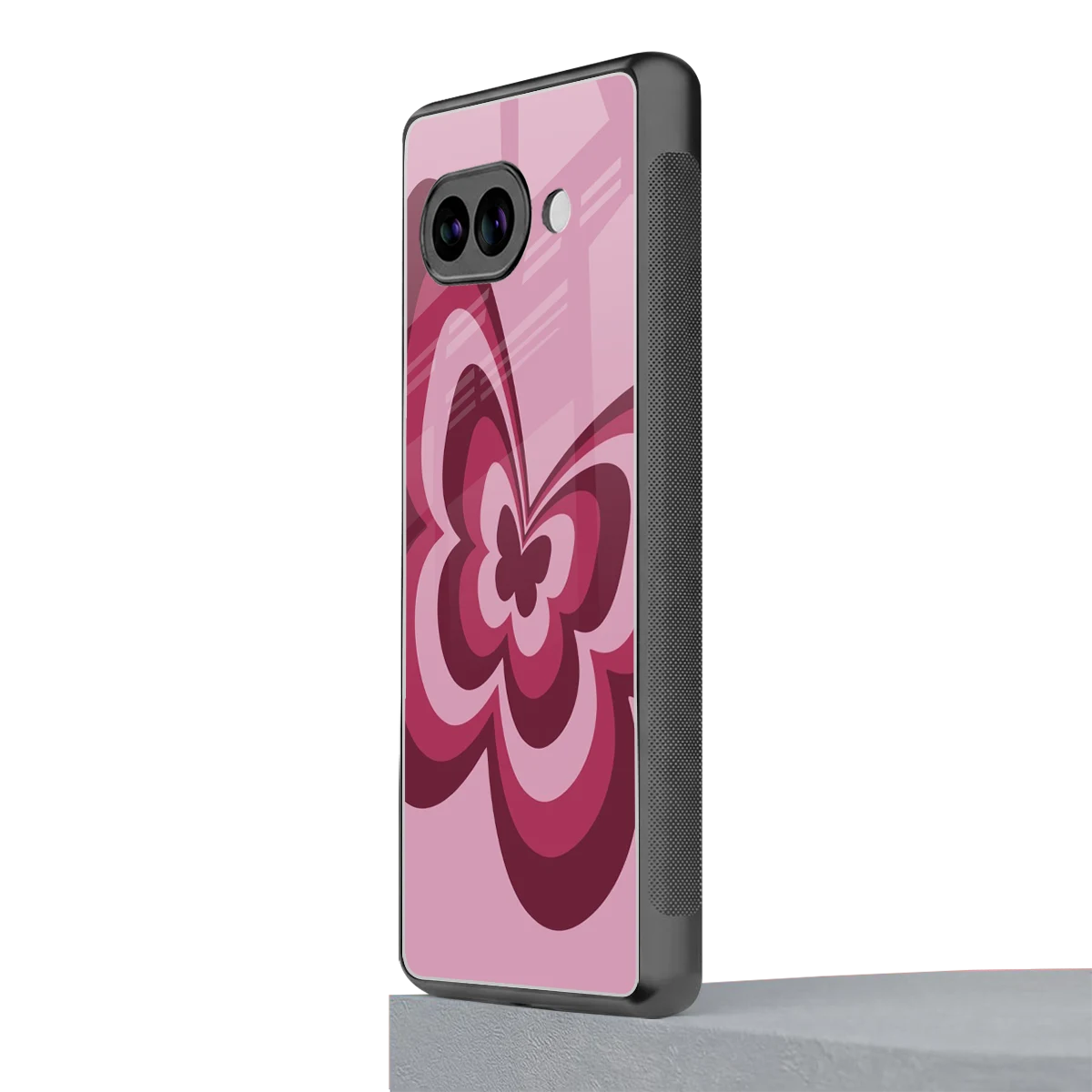 Y2K Magenta Butterfly google pixel 10a mobile cover | shockproof glass phone case