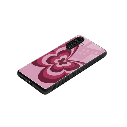 Y2K Magenta Butterfly stylish phone case for samsung galaxy a17 5g | glossy glass and slim fit