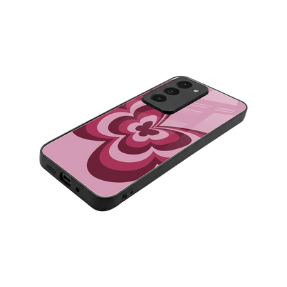 Y2K Magenta Butterfly stylish phone case for redmi 15 5g | glossy glass and slim fit
