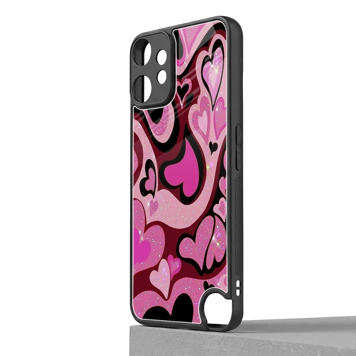 Y2K Magenta Meltdown Hearts cmf nothing phone 2 pro mobile cover | shockproof glass phone case