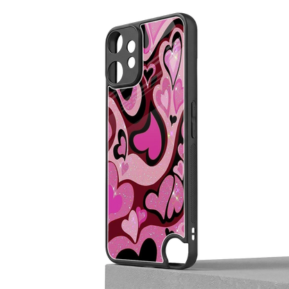 Y2K Magenta Meltdown Hearts cmf nothing phone 2 pro mobile cover | shockproof glass phone case