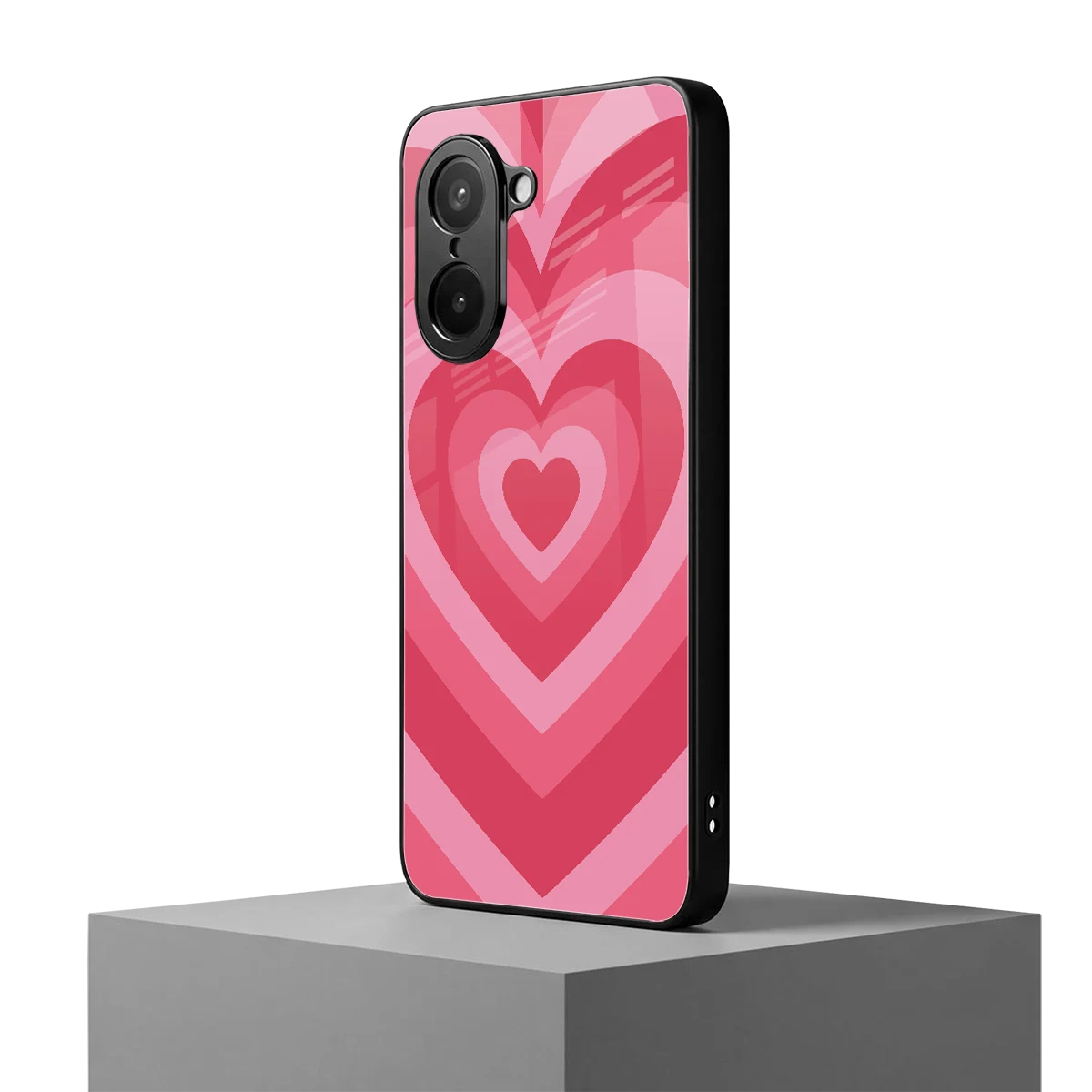 Y2K Pink Hearts oneplus nord ce5 5g mobile cover | shockproof glass phone case