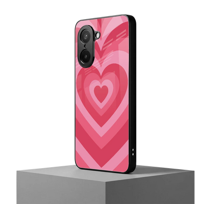 Y2K Pink Hearts oneplus nord ce5 5g mobile cover | shockproof glass phone case