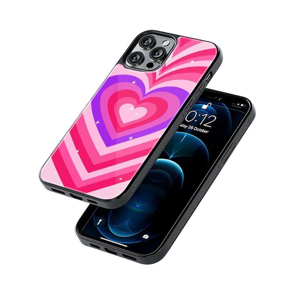 Protective Glass Back Phone Case Compatible with iPhone, Samsung, OnePlus, Pixel & More