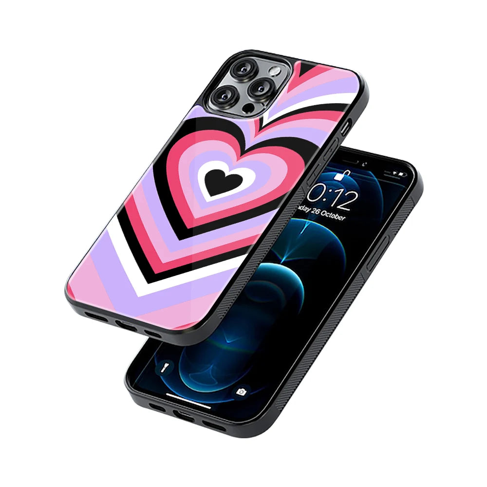Protective Glass Back Phone Case Compatible with iPhone, Samsung, OnePlus, Pixel & More