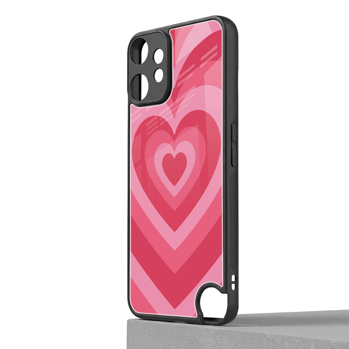 Y2K Pink Hearts cmf nothing phone 2 pro mobile cover | shockproof glass phone case