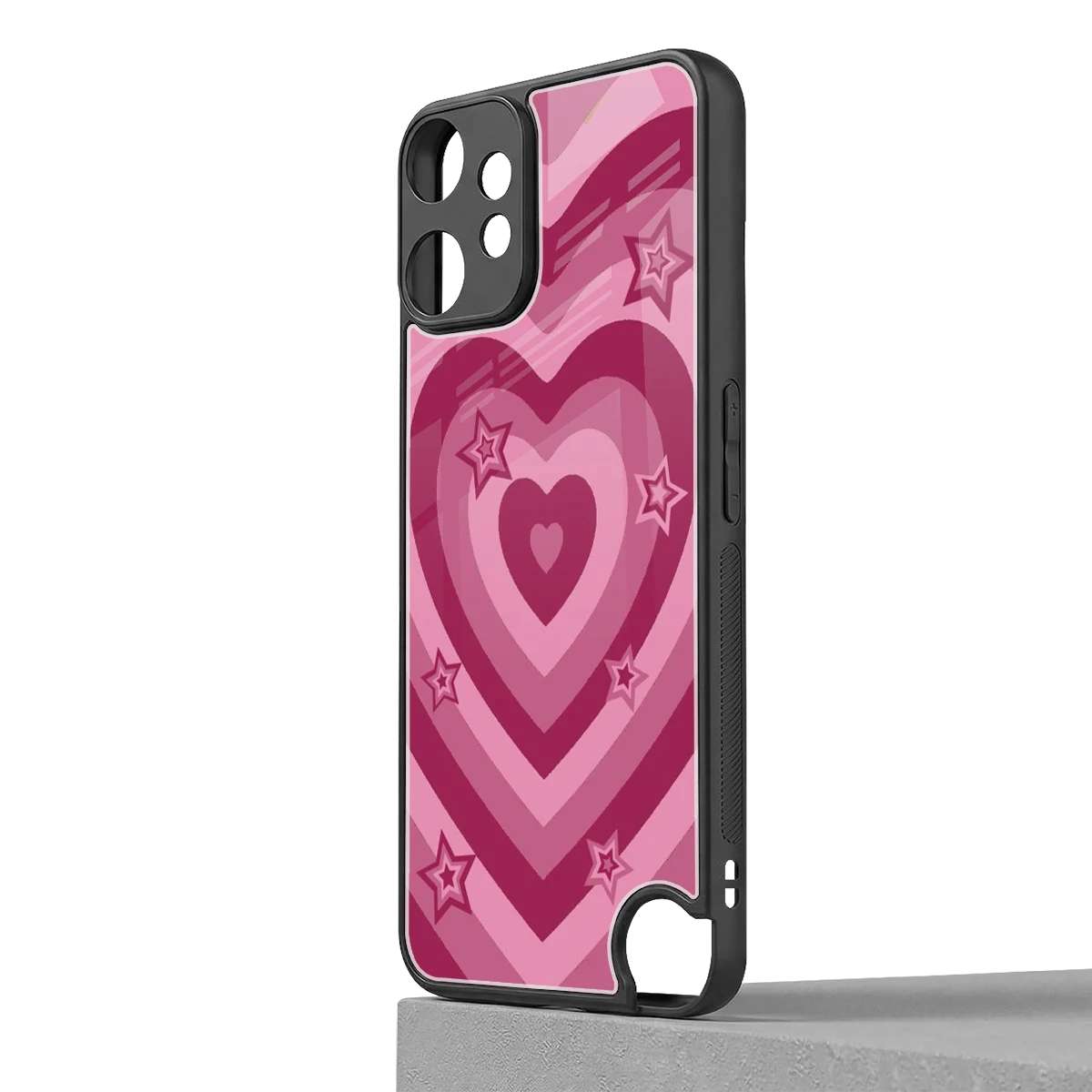 Y2K Pink Hearts X Stars cmf nothing phone 2 pro mobile cover | shockproof glass phone case