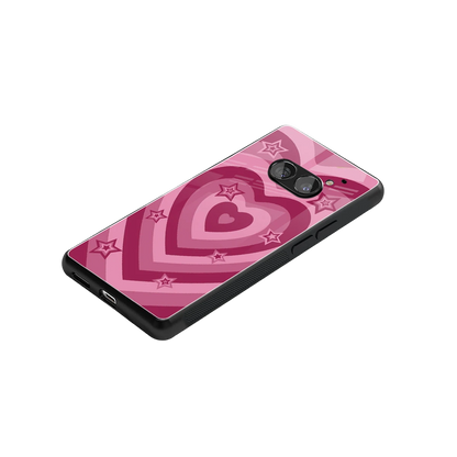 Y2K Pink Hearts X Stars stylish phone case for nothing phone 2a | glossy glass and slim fit