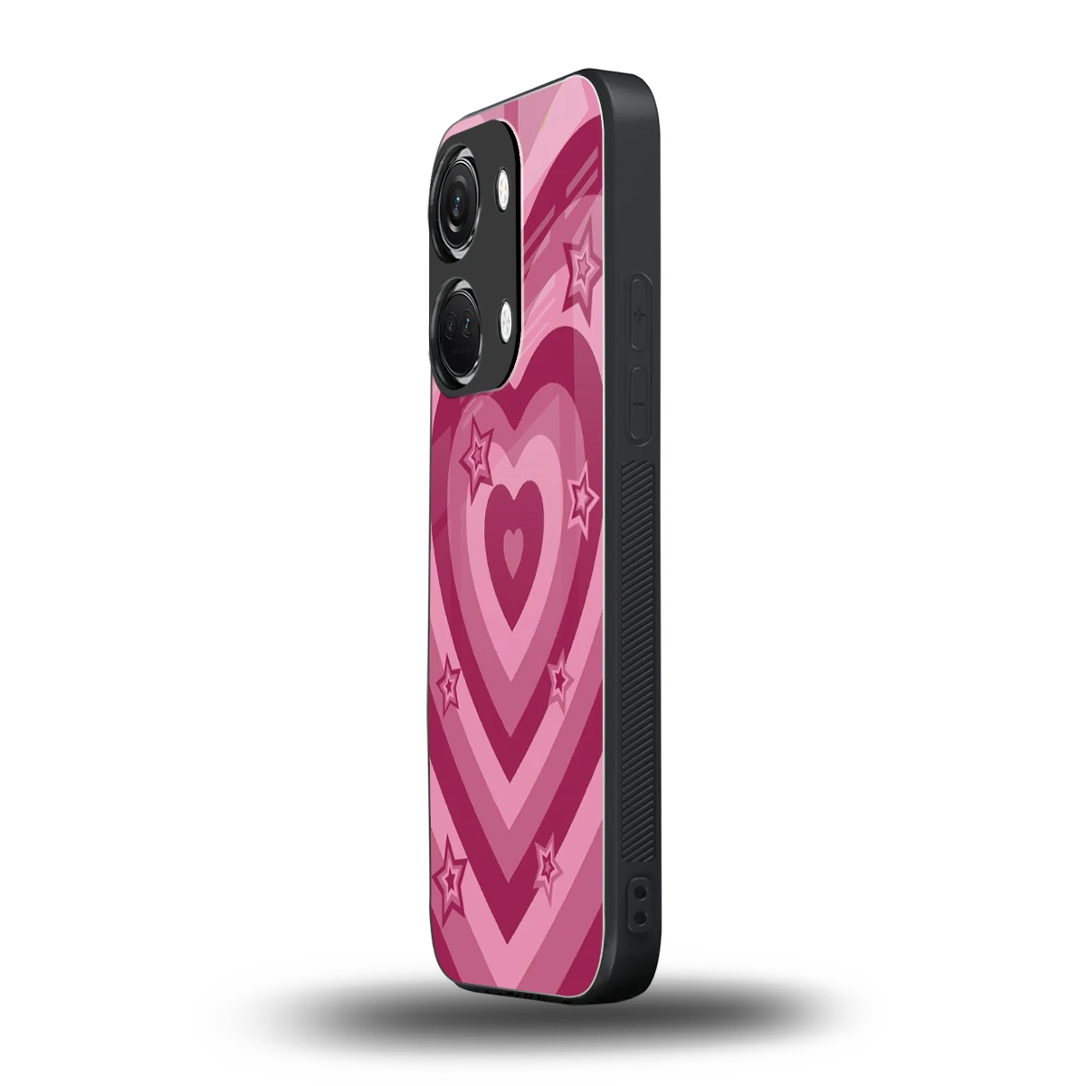 Y2K Pink Hearts X Stars oneplus nord 3 mobile cover | shockproof glass phone case