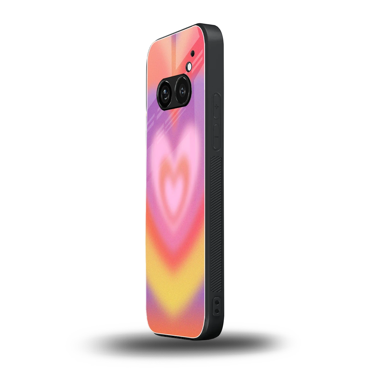 Y2K Rainbow Hearts nothing phone 2a plus mobile cover | shockproof glass phone case