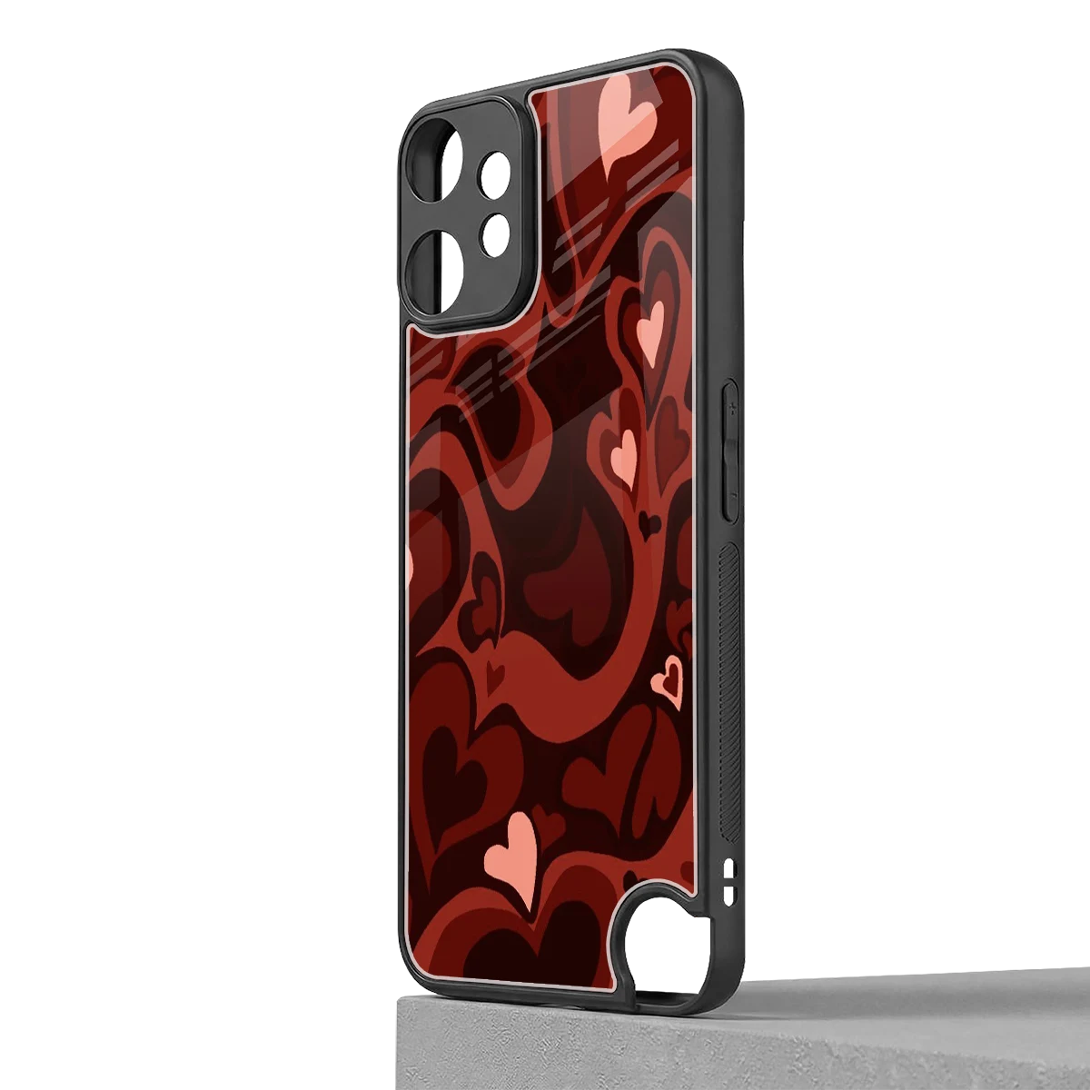 Y2K Red Meltdown Hearts cmf nothing phone 2 pro mobile cover | shockproof glass phone case