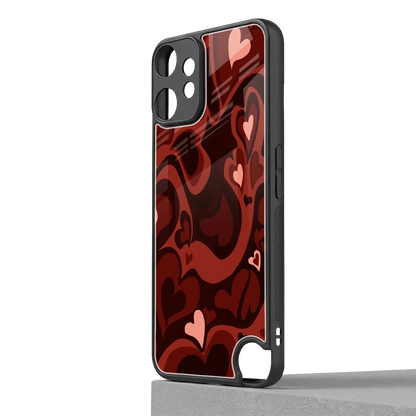 Y2K Red Meltdown Hearts cmf nothing phone 2 pro mobile cover | shockproof glass phone case