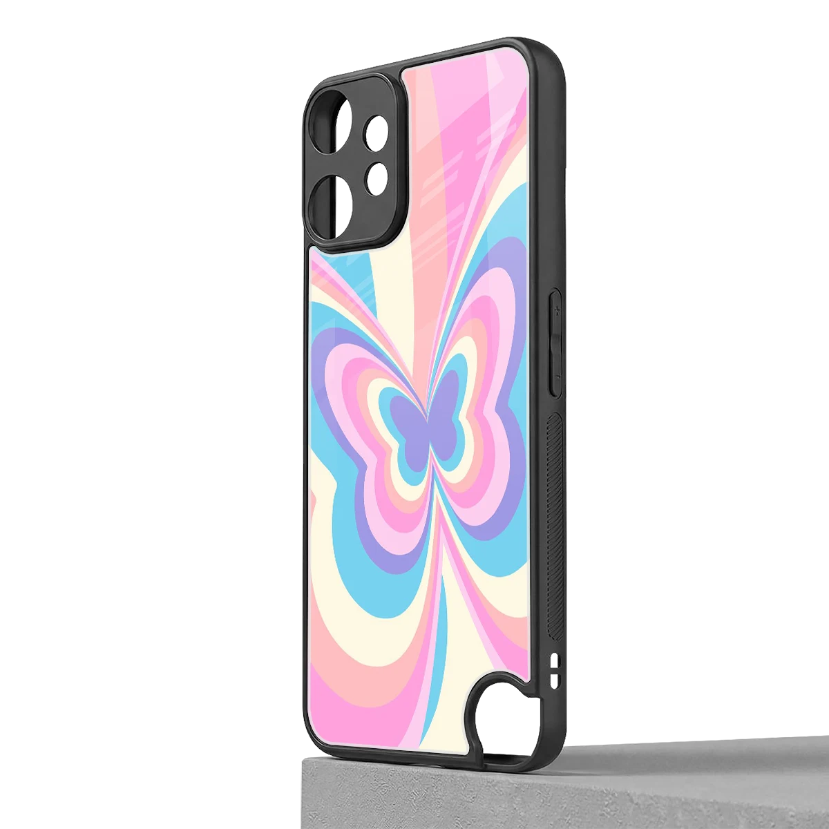 Y2K Vibrant Butterfly cmf nothing phone 2 pro mobile cover | shockproof glass phone case