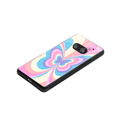 Y2K Vibrant Butterfly stylish phone case for nothing phone 2a plus | glossy glass and slim fit
