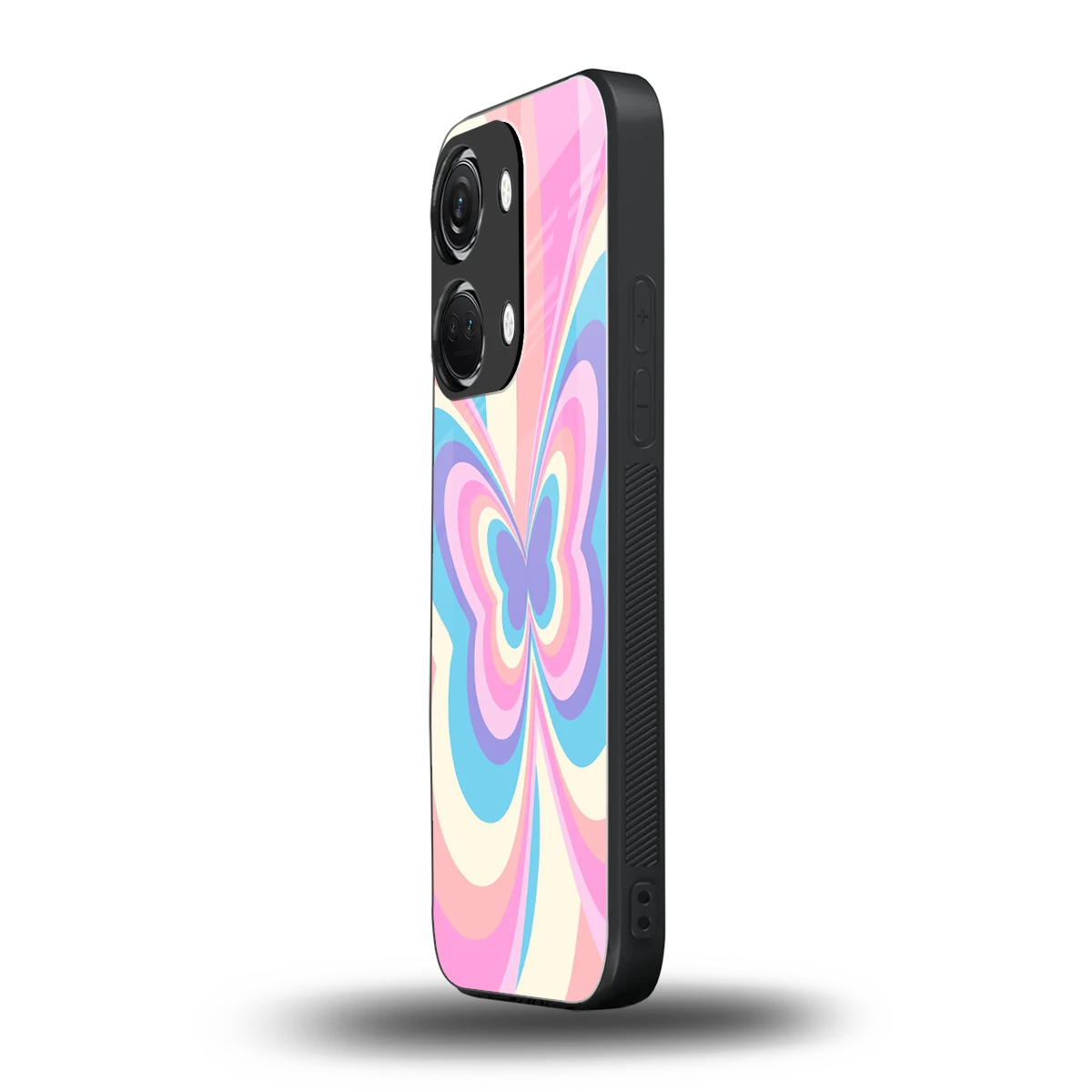 Y2K Vibrant Butterfly oneplus nord 3 mobile cover | shockproof glass phone case