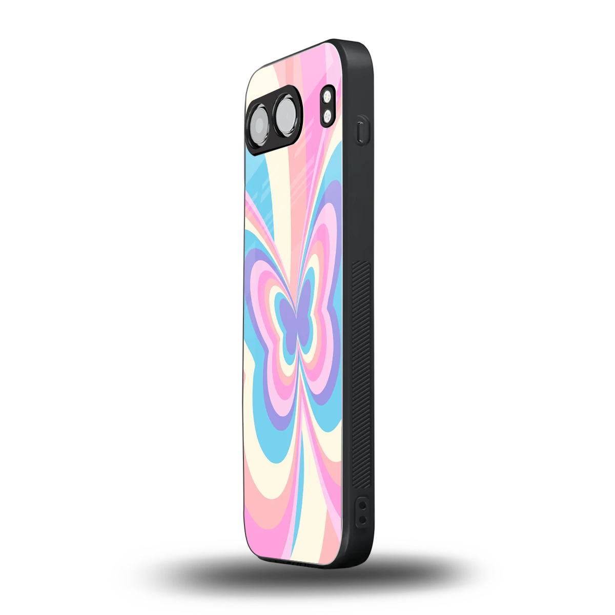 Y2K Vibrant Butterfly oneplus nord 4 mobile cover | shockproof glass phone case