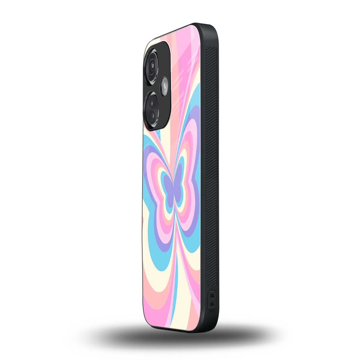 Y2K Vibrant Butterfly oneplus nord ce 3 mobile cover | shockproof glass phone case