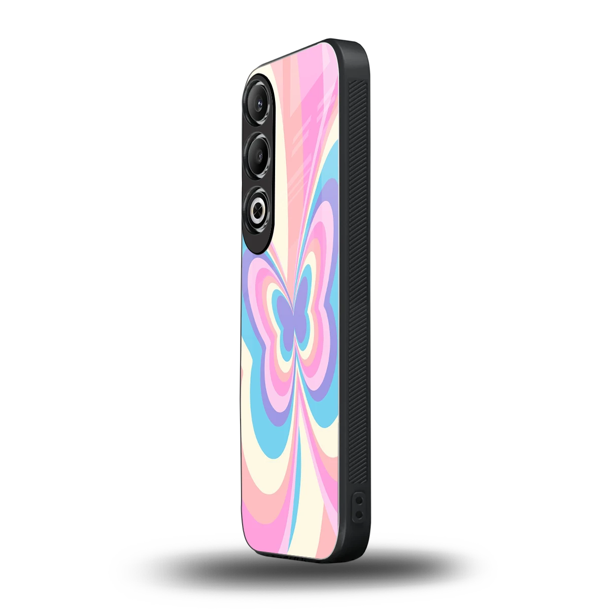 Y2K Vibrant Butterfly oneplus nord ce 4 mobile cover | shockproof glass phone case