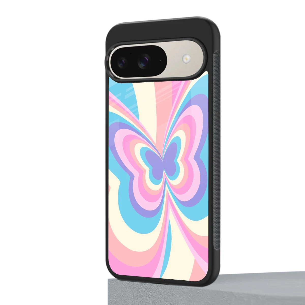 Y2K Vibrant Butterfly google pixel 9 mobile cover | shockproof glass phone case