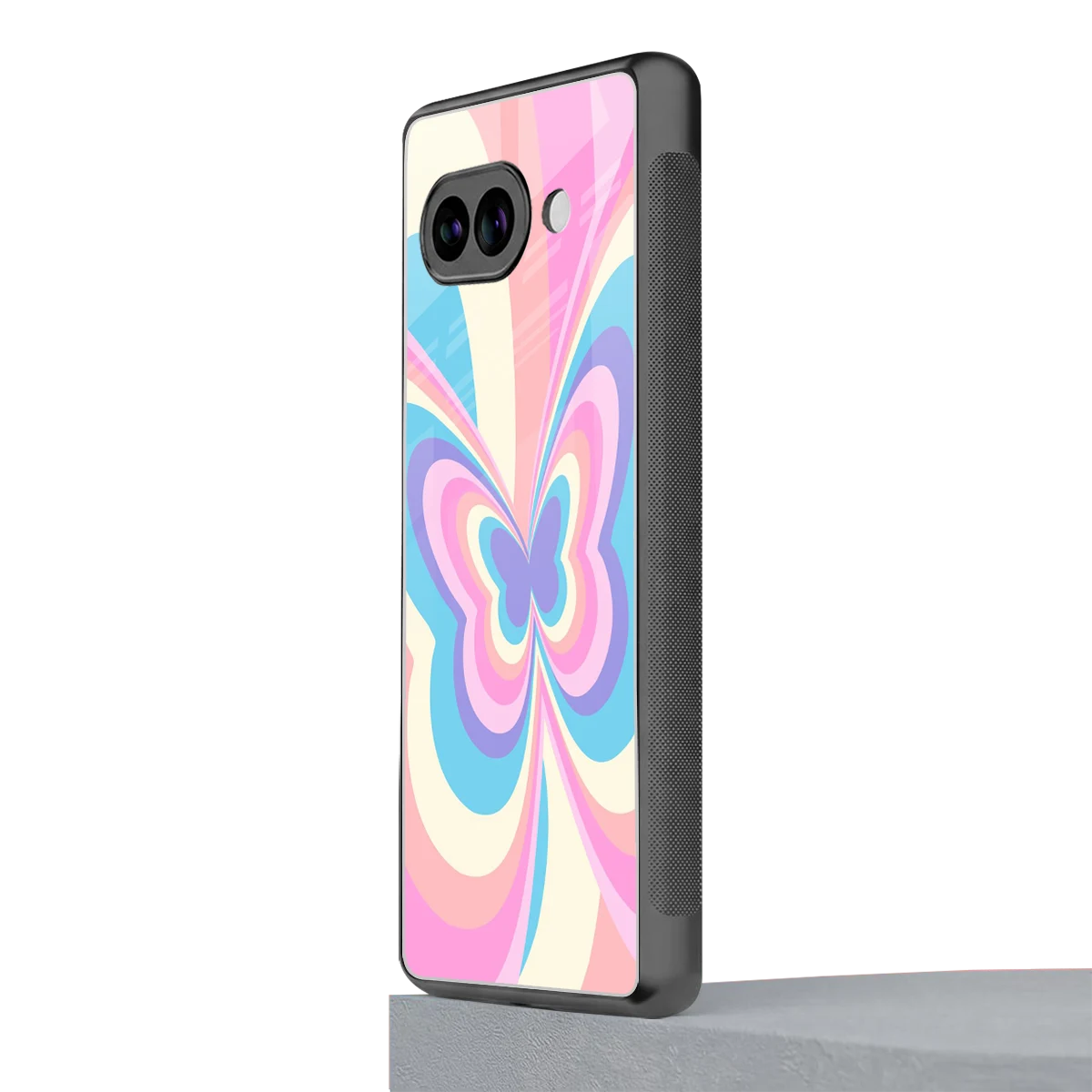 Y2K Vibrant Butterfly google pixel 9a mobile cover | shockproof glass phone case