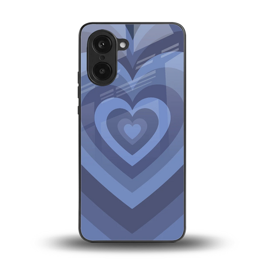Y2K Yankees Blue Hearts back phone cover | glass case for oneplus nord ce5 5g