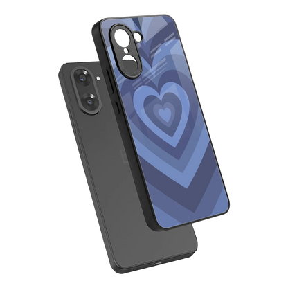 Y2K Yankees Blue Hearts sleek oneplus nord ce5 5g cover with tempered glass back and TPU edges
