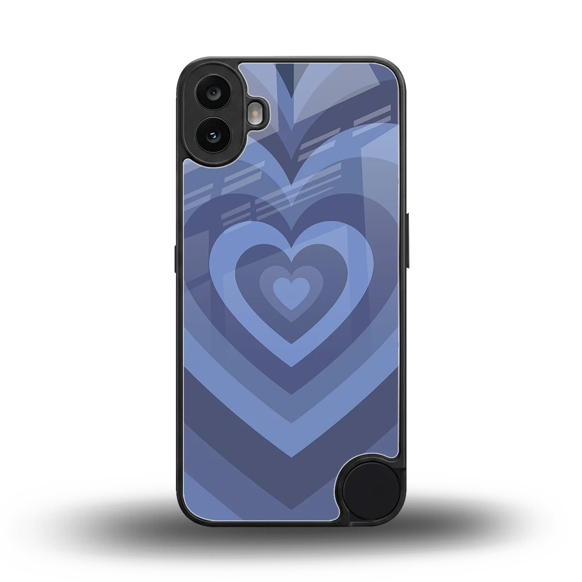 Y2K Yankees Blue Hearts back phone cover | glass case for cmf nothing phone 1