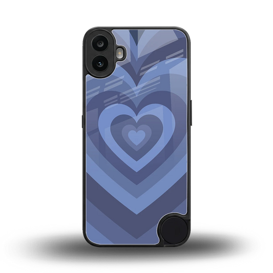 Y2K Yankees Blue Hearts back phone cover | glass case for cmf nothing phone 1