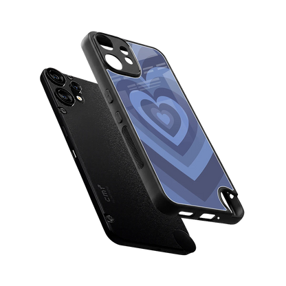 Y2K Yankees Blue Hearts sleek cmf nothing phone 2 pro cover with tempered glass back and TPU edges