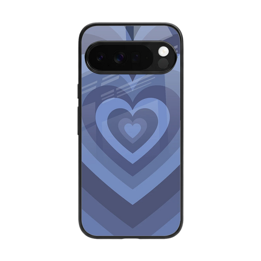 Y2K Yankees Blue Hearts back phone cover | glass case for google pixel 10 pro xl