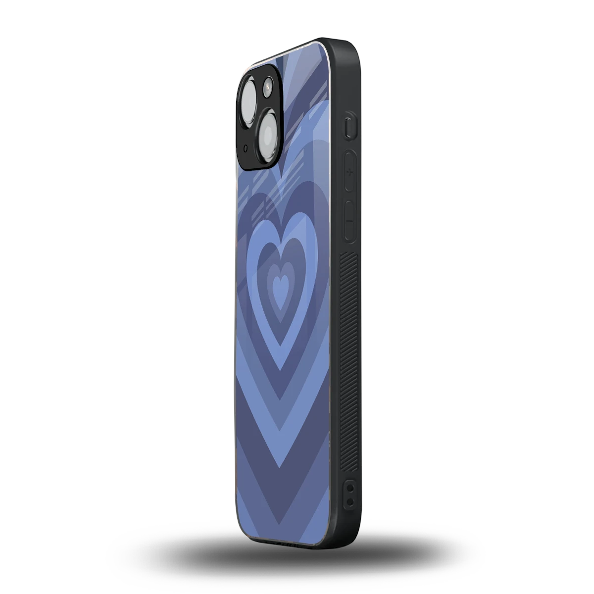 Y2K Yankees Blue Hearts iphone 12 mini mobile cover | shockproof glass phone case