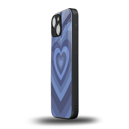 Y2K Yankees Blue Hearts iphone 12 mini mobile cover | shockproof glass phone case