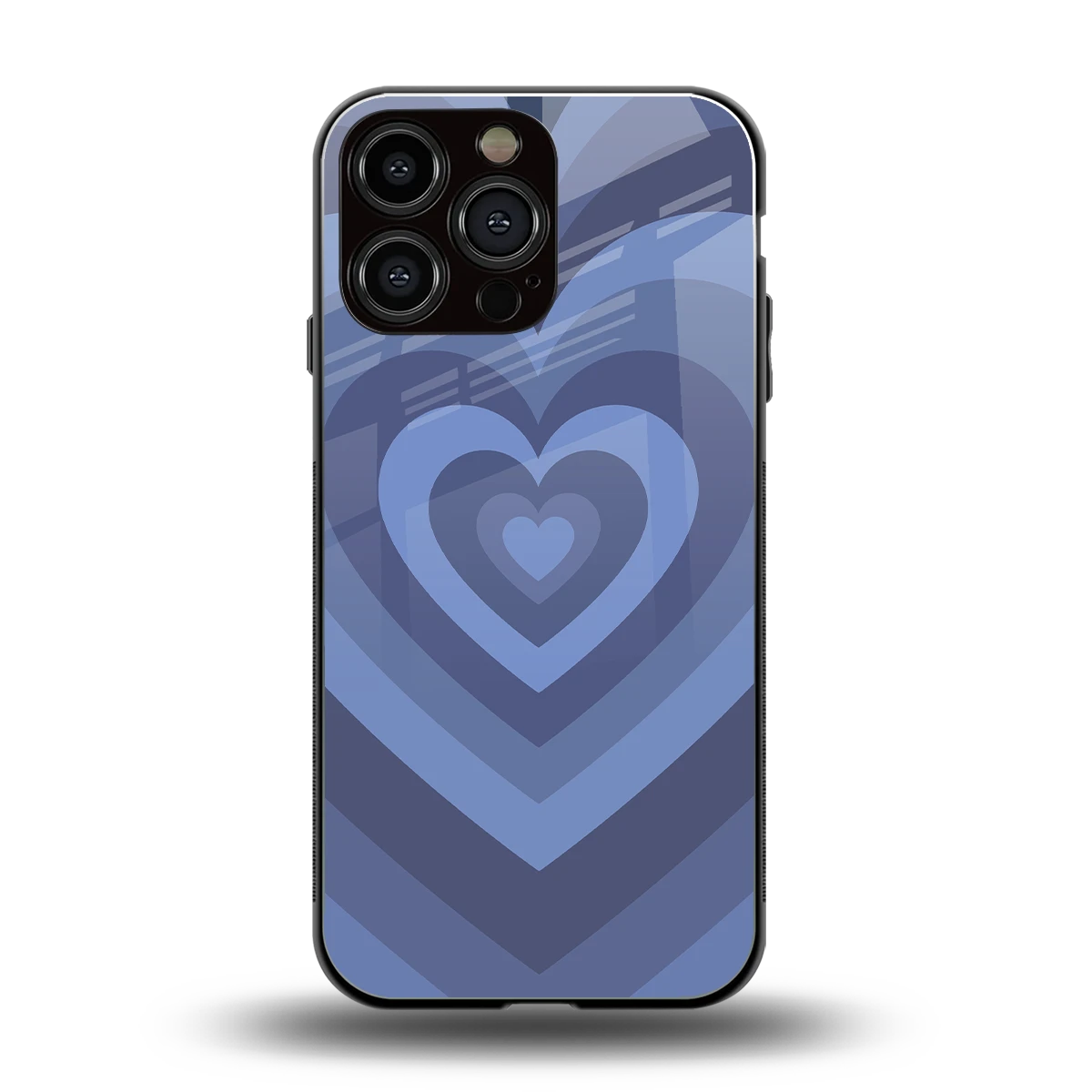 Y2K Yankees Blue Hearts back phone cover | glass case for iphone 14 pro max