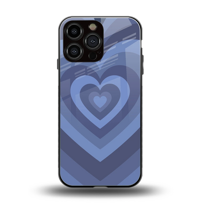 Y2K Yankees Blue Hearts back phone cover | glass case for iphone 14 pro max