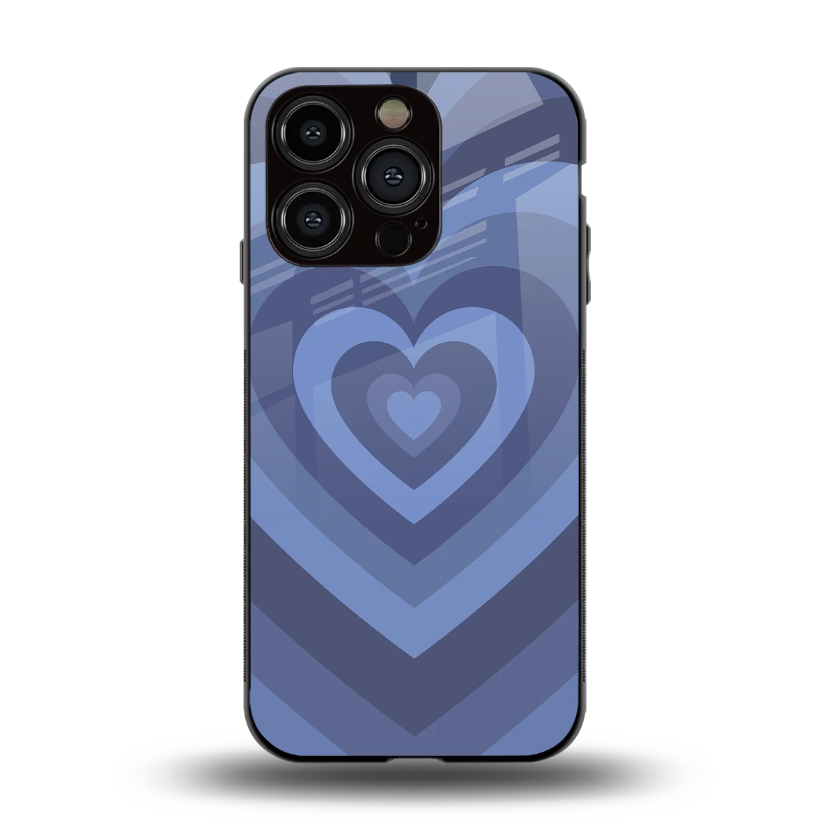 Y2K Yankees Blue Hearts back phone cover | glass case for iphone 14 pro