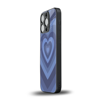 Y2K Yankees Blue Hearts iphone 12 pro mobile cover | shockproof glass phone case