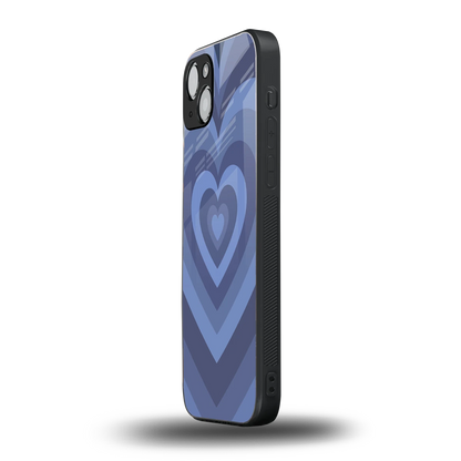 Y2K Yankees Blue Hearts iphone 14 plus mobile cover | shockproof glass phone case