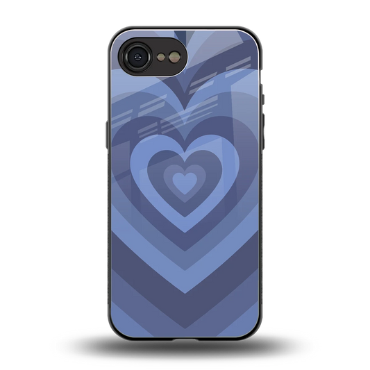 Y2K Yankees Blue Hearts back phone cover | glass case for iphone 17e