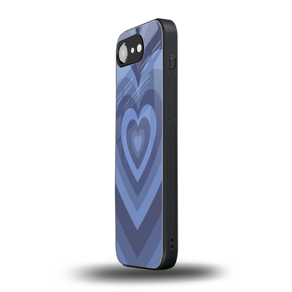 Y2K Yankees Blue Hearts iphone 16e mobile cover | shockproof glass phone case