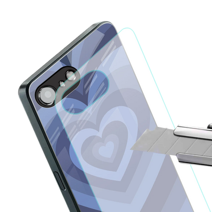 Y2K Yankees Blue Hearts stylish phone case for iphone 16e | glossy glass and slim fit