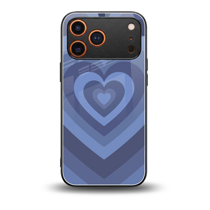 Y2K Yankees Blue Hearts back phone cover | glass case for iphone 17 pro max