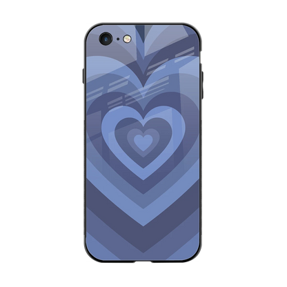Y2K Yankees Blue Hearts back phone cover | glass case for iphone 6