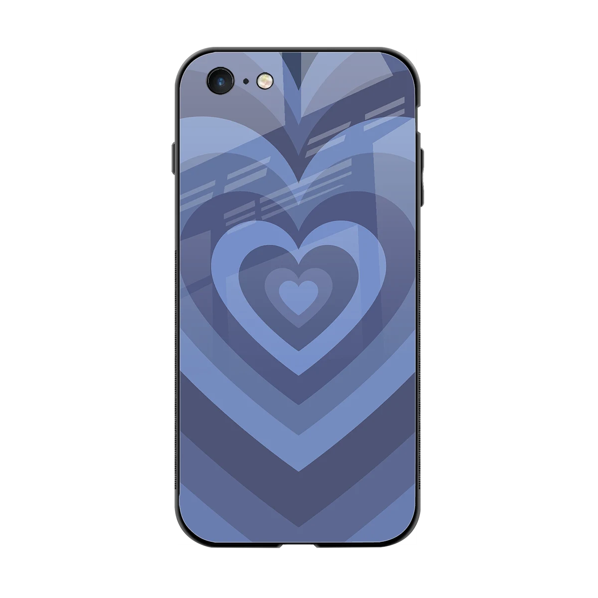 Y2K Yankees Blue Hearts back phone cover | glass case for iphone 6s