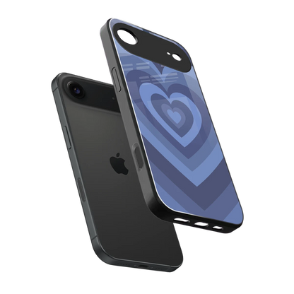 Y2K Yankees Blue Hearts sleek iphone air cover with tempered glass back and TPU edges